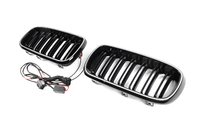 BMW X6 F16 2014–2019 BMW niergrilles M-look LED (glanzend zwart) foto 8