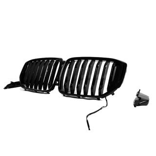 Niergrille 1 Bar LED (2019-2022, hoogglans zwart) BMW X5 G05 2019–2026 foto 3