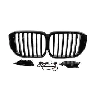 Niergrille 1 Bar LED (2019-2022, hoogglans zwart) foto 1