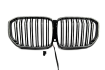 BMW X5 G05 2019–2026 BMW nierengrille M-Look LED (2019-2022, hoogglans zwart) foto 1
