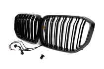BMW X5 G05 2019–2026 BMW nierengrille M-Look LED (2019-2022, hoogglans zwart) foto 7