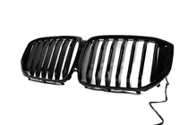BMW X5 G05 2019–2026 Niergrillen 1 Bar LED (2023+, zwart hoogglans) foto 3