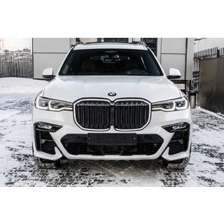 Niergrille 1 Bar LED (2019-2022, hoogglans zwart) BMW X7 G07 2019– foto 1