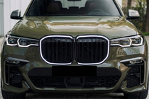 BMW X7 G07 2019– BMW nierengrille M-Look LED (2019-2022, hoogglans zwart) foto 3