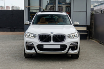 BMW X3 G01 2018– Niergrilles 1 Bar LED (2018-2021, glanzend zwart) foto 1