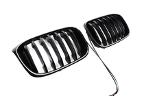 BMW X3 G01 2018– Niergrilles 1 Bar LED (2018-2021, glanzend zwart) foto 4