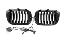 BMW X3 G01 2018– Niergrilles 1 Bar LED (2018-2021, glanzend zwart) foto 10