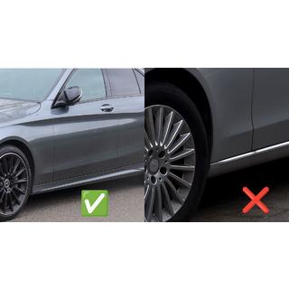 Premium voorste spatlappen (voor AMG-Line, 2 stuks) foto 2