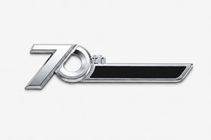 Toyota Embleem Toyota 70 jaar (22 cm x 6,3/2,5 cm) foto 1