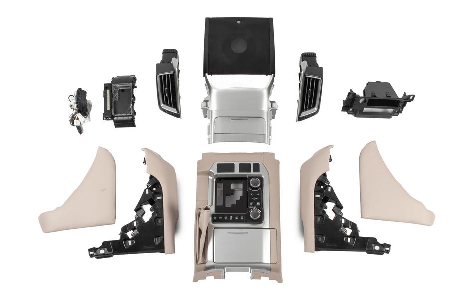 Toyota Land Cruiser 200 2007–2021 Interieur upgrade set voor 2016 (Beige) Foto 4
