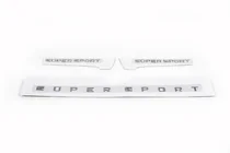 Lexus LX570/450d 2008–2022 Supersport embleem / badge (3 stuks) foto 3