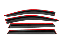 Audi Q7 2015–2026 Winddeflectors met zwarte sierlijst Niken Luxury (4 stuks) foto 4