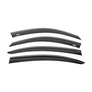 Winddeflectors met zwarte sierlijst Niken Luxury (4 stuks) BMW 3 Serie F30/F31 2012–2019 foto 1