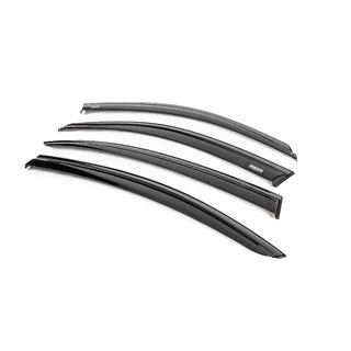 Winddeflectors met zwarte sierlijst Niken Luxury (4 stuks) BMW 3 Serie F30/F31 2012–2019 foto 2