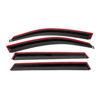 Winddeflectors met zwarte sierlijst Niken Luxury (4 stuks) BMW X5 G05 2019–2026 foto 4