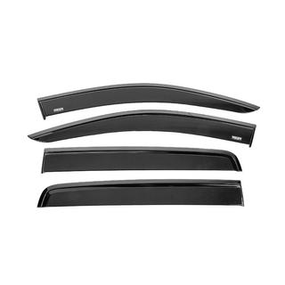Raamwindschermen met zwarte sierlijst Niken Luxury (2015-2022, 4 stuks) Ford Ranger 2011–2022 foto 1