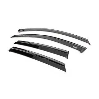 Winddeflectors met zwarte sierlijst Niken Luxury (4 stuks) foto 2