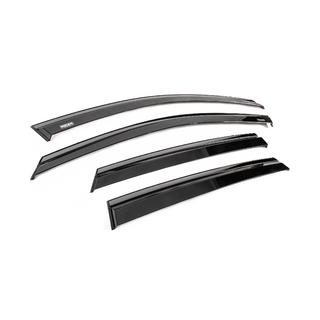 Winddeflectors met zwarte sierlijst Niken Luxury (4 stuks) Hyundai Tucson NX4 2021– foto 3