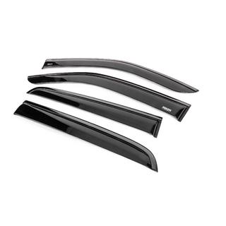 Winddeflectors met zwarte sierlijst Niken Luxury (4 stuks) foto 2