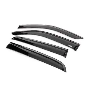 Winddeflectors met zwarte sierlijst Niken Luxury (4 stuks) Isuzu D-Max 2019– foto 2
