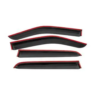 Winddeflectors met zwarte sierlijst Niken Luxury (4 stuks) Isuzu D-Max 2019– foto 4