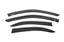 Mercedes C-klasse W204 2007–2015 Winddeflectors met zwarte sierlijst Niken Luxury (4 stuks) foto 1