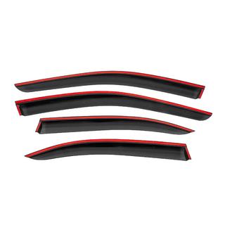 Winddeflectors met zwarte sierlijst Niken Luxury (4 stuks) foto 4