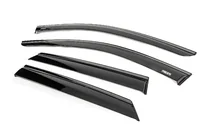 Mercedes ML W164 2005–2011 Winddeflectors met zwarte sierlijst Niken Luxury (4 stuks) foto 2