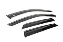 Mercedes ML W164 2005–2011 Winddeflectors met zwarte sierlijst Niken Luxury (4 stuks) foto 3