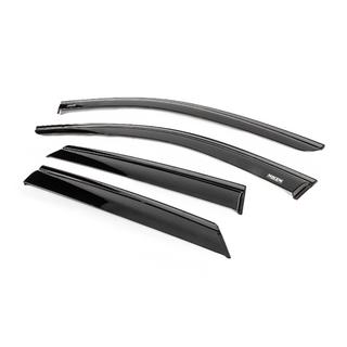 Winddeflectors met zwarte sierlijst Niken Luxury (4 stuks) foto 2