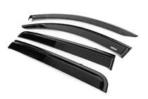 Mitsubishi L200 2015–2024 Winddeflectors met zwarte sierlijst Niken Luxury (4 stuks) foto 2