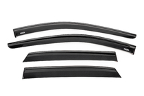 Nissan Qashqai 2021– Winddeflectors met zwarte sierlijst Niken Luxury (4 stuks) foto 1