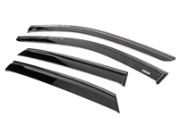 Nissan Qashqai 2021– Winddeflectors met zwarte sierlijst Niken Luxury (4 stuks) foto 2