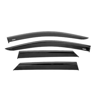 Winddeflectors met zwarte sierlijst Niken Luxury (4 stuks) Peugeot 3008 2016–2023 foto 1