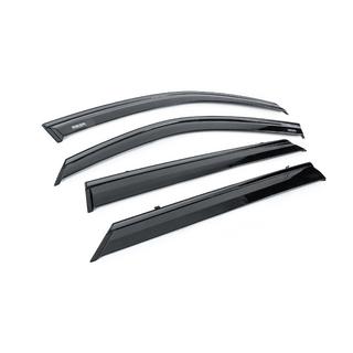 Winddeflectors met zwarte sierlijst Niken Luxury (4 stuks) foto 3