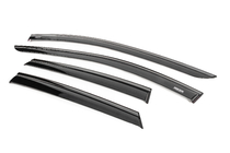 Seat Leon 2013–2020 Winddeflectors met zwarte sierlijst Niken Luxury (4 stuks) foto 2