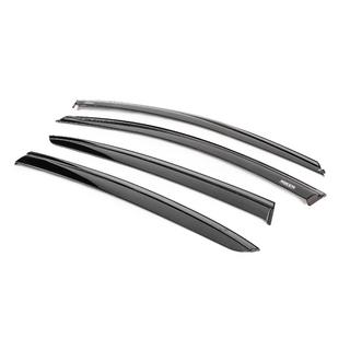 Raamdeflectoren met zwarte sierlijst Niken Luxury (SD, 4 stuks) Renault Megane IV 2016–2025 foto 2