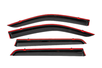 Toyota Hilux 2015– Winddeflectors met zwarte sierlijst Niken Luxury (4 stuks) foto 4