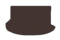 Subaru Impreza 2007–2011 Rubberen kofferbakmat Carsuit (HB, Bruin) foto 1