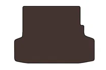 Subaru Impreza 2011–2016 Rubberen kofferbakmat Carsuit (SD, Bruin) foto 1