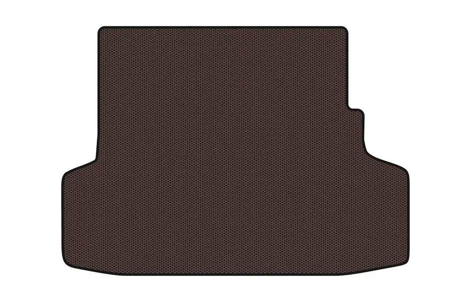 Subaru Impreza 2011–2016 Rubberen kofferbakmat Carsuit (SD, Bruin) Image