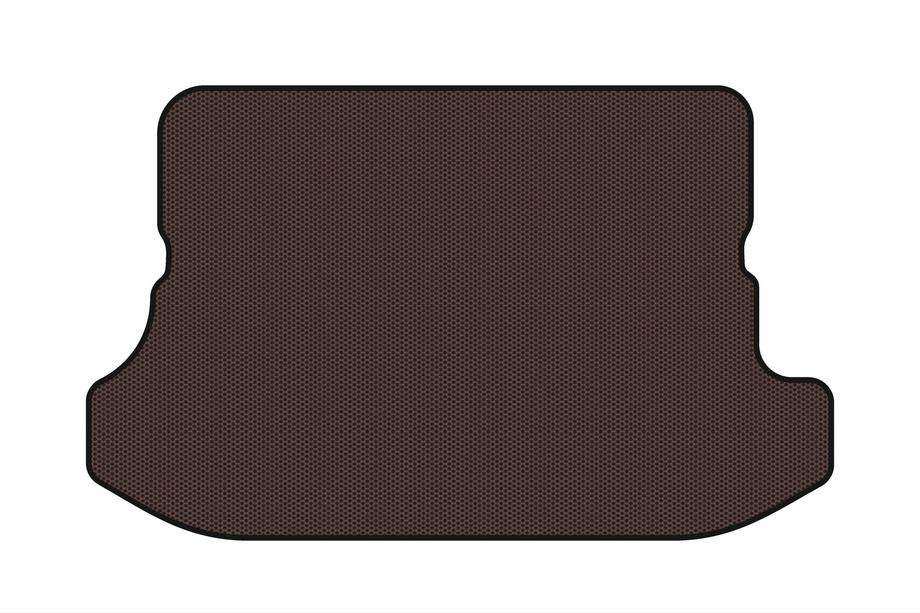Subaru BRZ 2012–2021 Rubberen kofferbakmat Carsuit (Coupé, Bruin) Foto 1