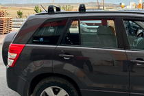 Suzuki Grand Vitara 2005–2017 Dakdragers (dwarsbalken) voor originele bevestigingspunten Ecem V3 (2 stuks) Grijs, 110 cm foto 1