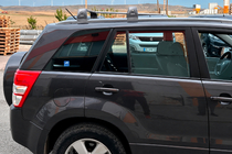 Suzuki Grand Vitara 2005–2017 Dakdragers (dwarsbalken) voor originele bevestigingspunten Ecem V3 (2 stuks) Grijs, 110 cm foto 6
