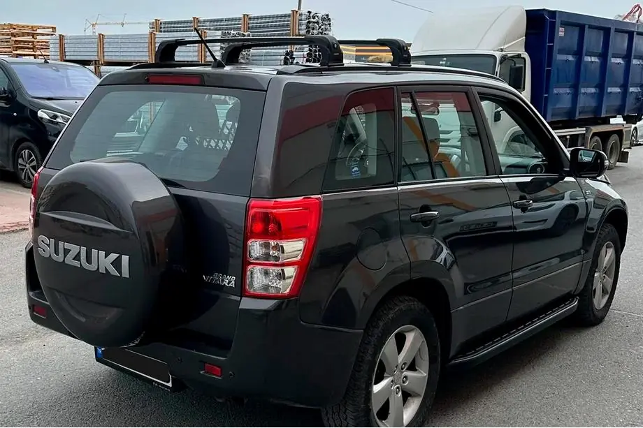 Suzuki Grand Vitara 2005–2017 Dakdragers (dwarsbalken) voor originele bevestigingspunten Ecem V3 (2 stuks) Foto 4