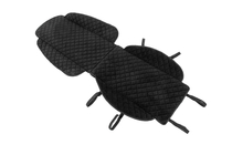 Stoelhoes Velours (1 stuk, zwart met zwarte stiksels) foto 2