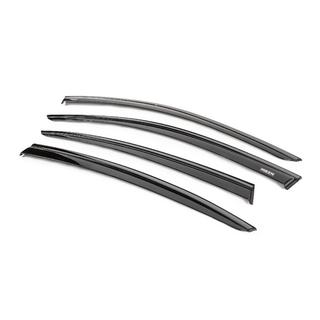 Winddeflectors met zwarte sierlijst Niken Luxury (4 stuks) foto 2