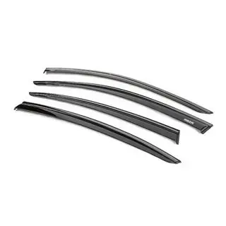 Winddeflectors met zwarte sierlijst Niken Luxury (4 stuks) foto 2