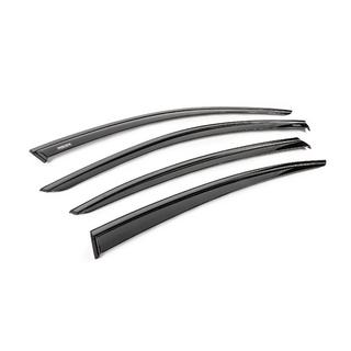 Winddeflectors met zwarte sierlijst Niken Luxury (4 stuks) foto 3