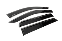 Mercedes X-klasse 2017–2020 Winddeflectors met zwarte sierlijst Niken Luxury (4 stuks) foto 3